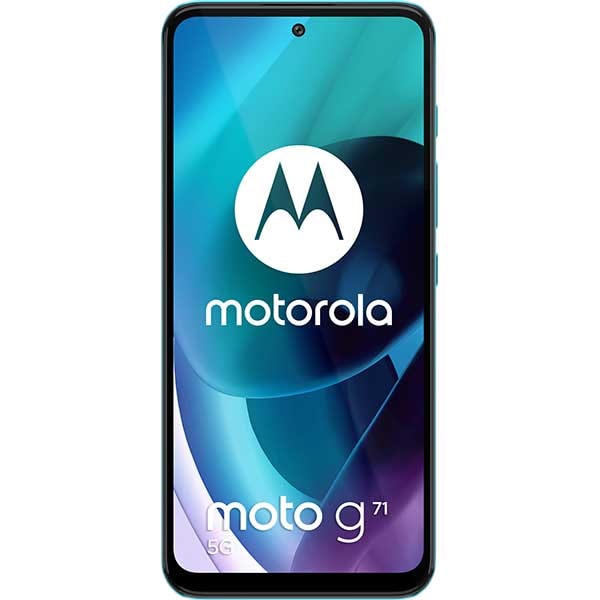 Telefon MOTOROLA Moto G71 5G, 128GB, 6GB RAM, Dual SIM, Neptune Green