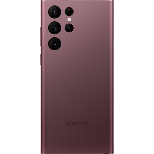 Telefon SAMSUNG Galaxy S22 Ultra 5G, 128GB, 8GB, RAM, Dual SIM, Burgundy