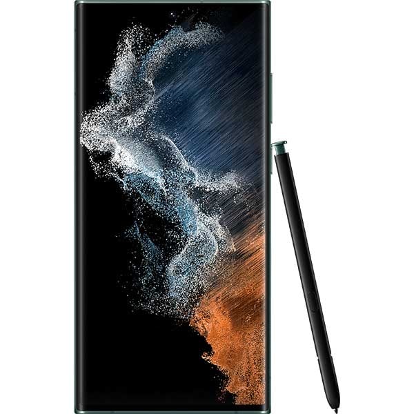 Telefon SAMSUNG Galaxy S22 Ultra 5G, 256GB, 12GB, RAM, Dual SIM, Green