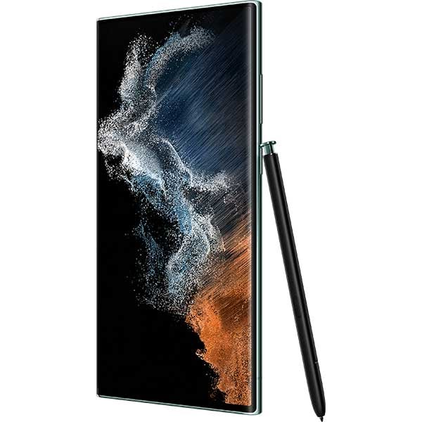 Telefon SAMSUNG Galaxy S22 Ultra 5G, 256GB, 12GB, RAM, Dual SIM, Green