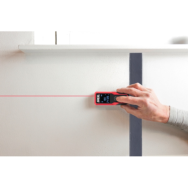 Telemetru laser SKIL 1928 AA, Distanta 25m, negru-rosu