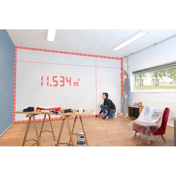 Telemetru laser SKIL 1928 AA, Distanta 25m, negru-rosu