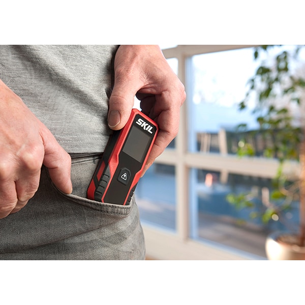 Telemetru laser SKIL 1928 AA, Distanta 25m, negru-rosu