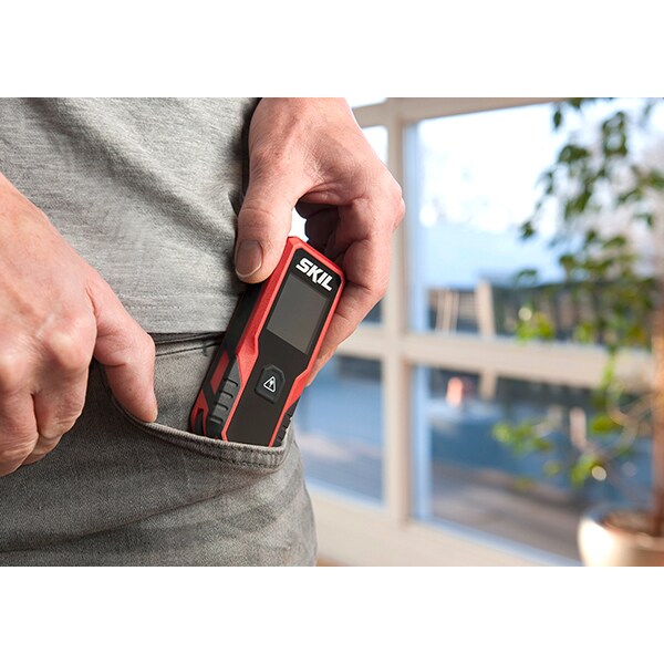 Telemetru laser SKIL 1929 AA, Distanta 30m, negru-rosu