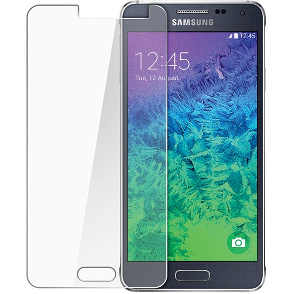 Folie Tempered Glass pentru Samsung Galaxy Alpha, SMART PROTECTION, display