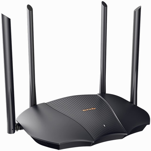 Router Wireless Gigabit TENDA TX9 PRO AX3000, Wi-Fi 6, Dual-Band 574 + 2402 Mbps, negru