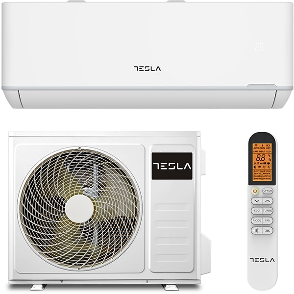 Aer conditionat TESLA TT68TP21-2432IAWUV, 24000 BTU, A++/A+, Functie Incalzire, Inverter, Wi-Fi, alb