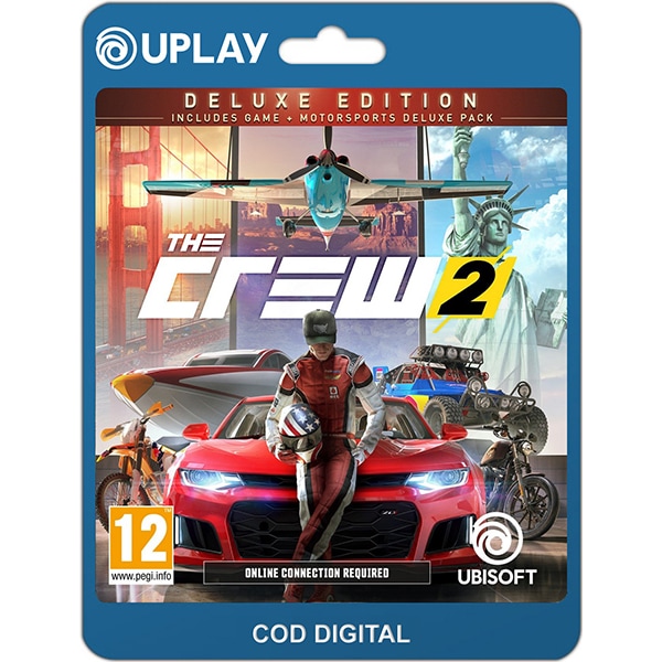 The Crew 2 Deluxe Edition PC (licenta electronica Uplay)