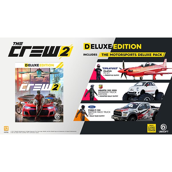 The Crew 2 Deluxe Edition PC (licenta electronica Uplay)