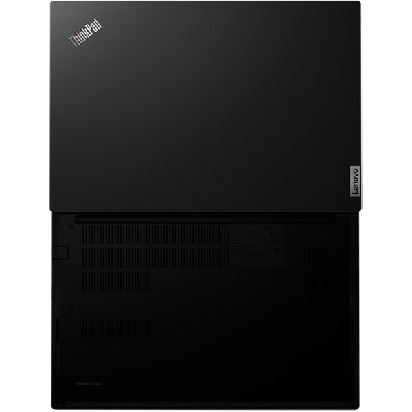 Laptop LENOVO ThinkPad E14 Gen 3, AMD Ryzen 5 5500U pana la 4.0GHz, 14" Full HD, 16GB, SSD 512GB, AMD Radeon Graphics, Windows 11 Pro, negru