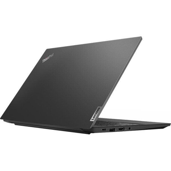 Laptop LENOVO ThinkPad E15 Gen 3, AMD Ryzen 5 5500U pana la 4.0GHz, 15.6" Full HD, 16GB, SSD 512GB, AMD Radeon Graphics, Free Dos, negru