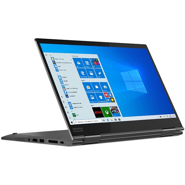 Laptop 2 in 1 LENOVO ThinkPad X1 Yoga Gen 5, Intel Core i7-10510U pana la 4.9GHz, 14" Full HD Tocuh, 16GB, SSD 512GB, Intel UHD Graphics, Windows 10 Pro, Iron Grey