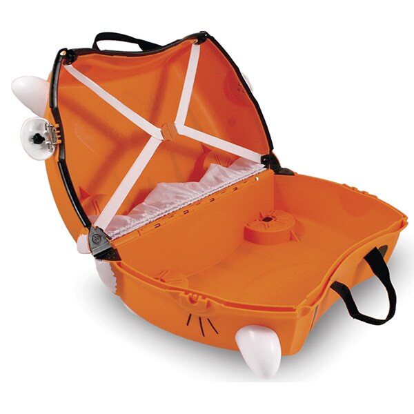 Troler copii TRUNKI Tipu Tigrul, 46 cm, portocaliu