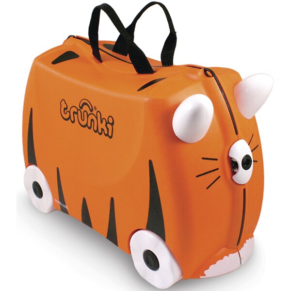 Troler copii TRUNKI Tipu Tigrul, 46 cm, portocaliu