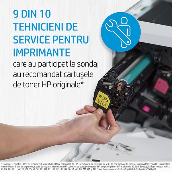 Toner original HP 90X (CE390X), negru