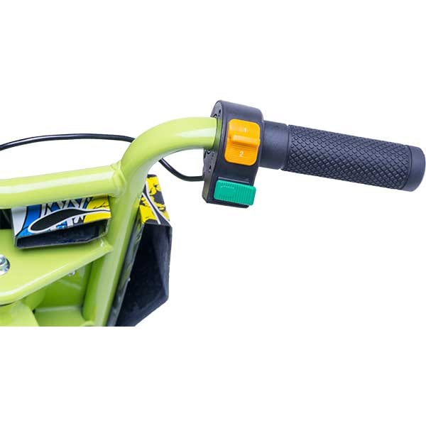 Tricicleta electrica FREEWHEEL Drift Trike V2, 8 inch, Graffiti Galben