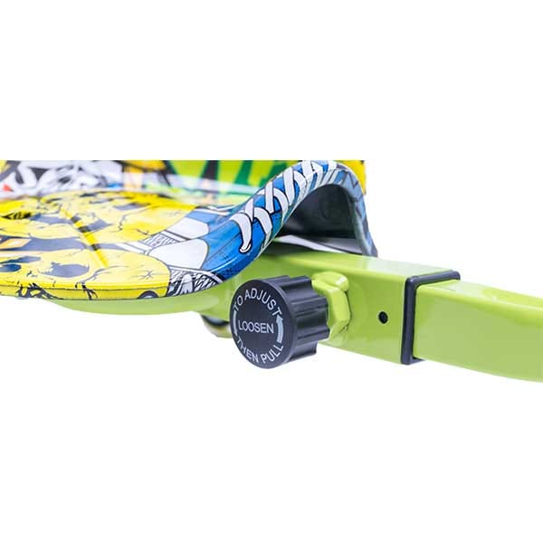 Tricicleta electrica FREEWHEEL Drift Trike V2, 8 inch, Graffiti Galben