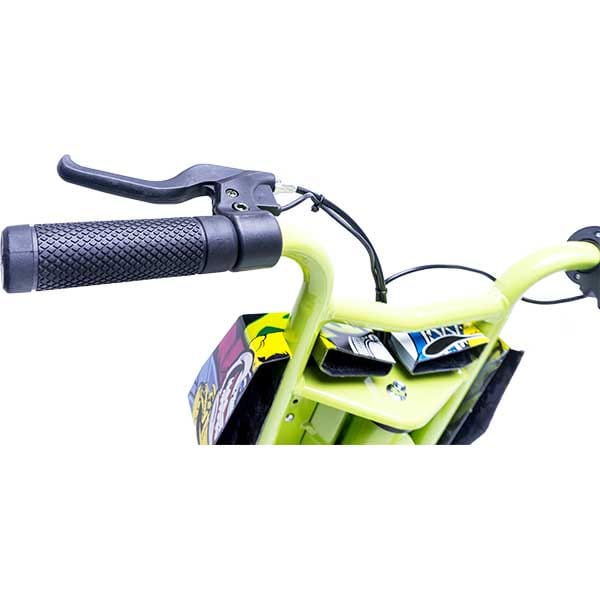 Tricicleta electrica FREEWHEEL Drift Trike V2, 8 inch, Graffiti Galben