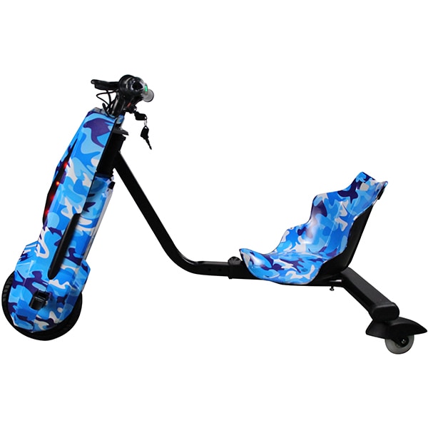 Tricicleta electrica MYRIA Drifter Sky Rider MY7039BL, 8inch, albastru marin