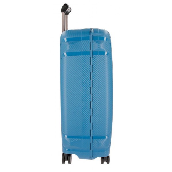 Troler MOVOM Newport, 65 cm, 4 roti, albastru