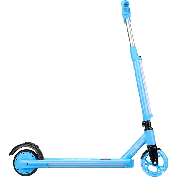 Trotineta asistata electric FREEWHEEL Rider Kids SE, 5.3 inch, albastru deschis