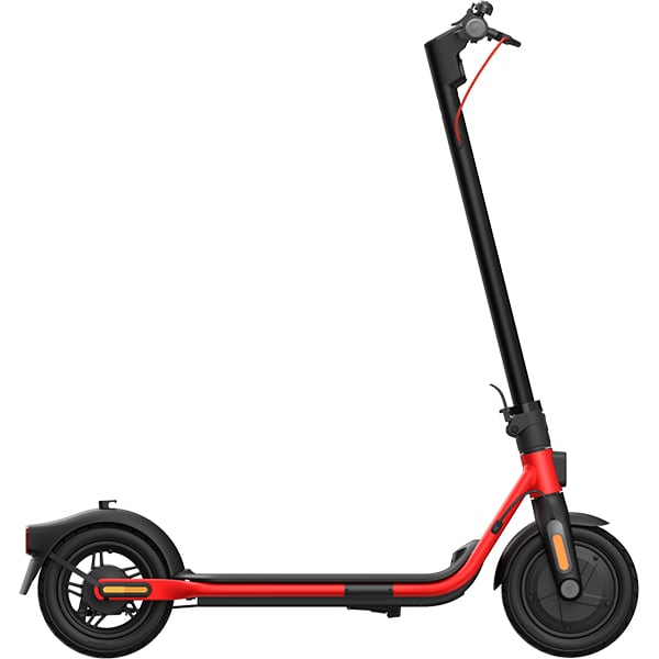 Trotineta electrica NINEBOT KickScooter D38E Powered by Segway, 10 inch, negru-rosu