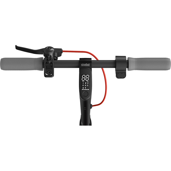 Trotineta electrica NINEBOT KickScooter D38E Powered by Segway, 10 inch, negru-rosu