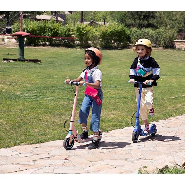 Trotineta electrica NINEBOT eKickScooter ZING E8 Powered by Segway, 7 inch, pliabila, roz