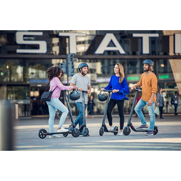 Trotineta electrica NINEBOT KickScooter ES2, 8 inch, pliabila, negru