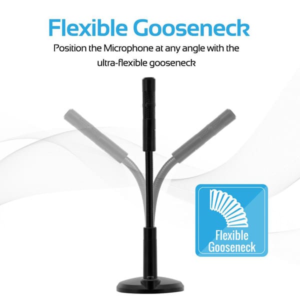 Microfon PC PROMATE Tweeter-1, Jack 3.5mm, negru