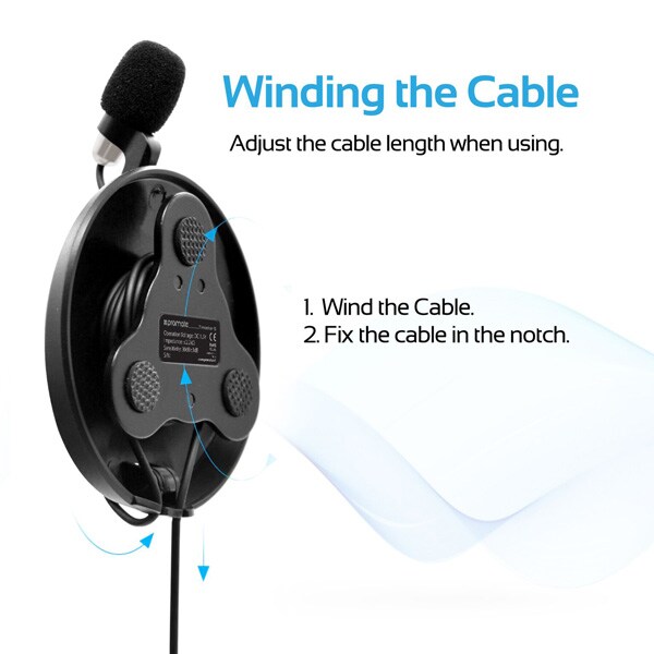 Microfon PC PROMATE Tweeter-5, Jack 3.5mm, negru