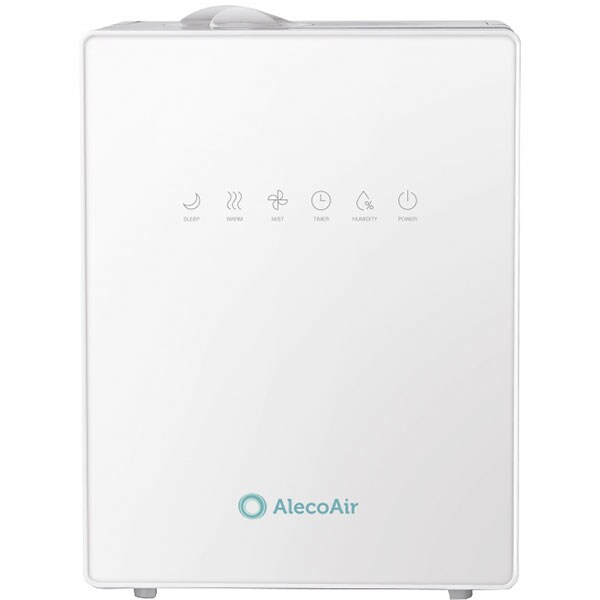 Umidificator ALECOAIR Ionic U30, 5l, Ultrasunete, Ionizare, Higrostat, alb