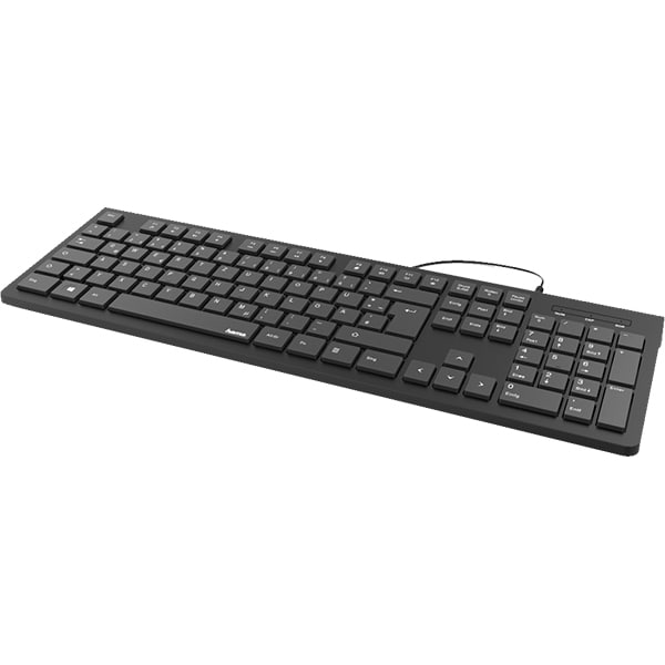 Tastatura cu fir HAMA KC-200, USB, negru