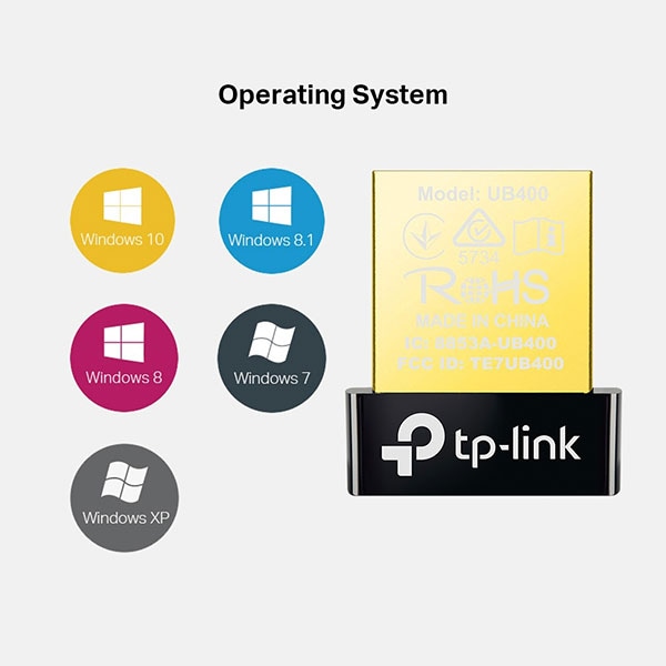 Adaptor USB Bluetooth TP-LINK UB400, 3Mbps, v4.0