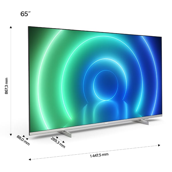 Televizor LED Smart PHILIPS 65PUS7556, Ultra HD 4K, HDR, 164cm