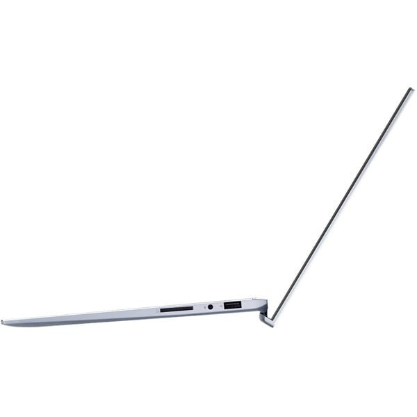 Laptop ASUS ZenBook 14 UM431DA-AM028, AMD Ryzen 5 3500U pana la 3.7GHz, 14" Full HD, 8GB, SSD 1TB, AMD Radeon Vega 8, Endless OS, Utopia Blue