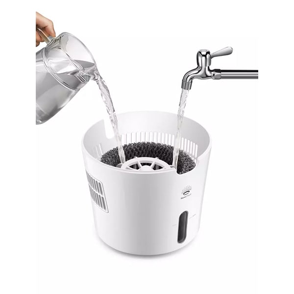 Umidificator PHILIPS HU4801-01, 2l, Tehnologie NanoCloud, alb-verde