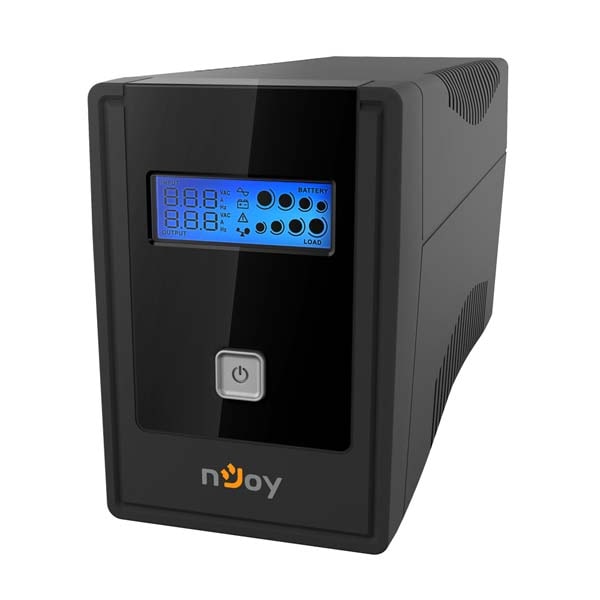 Unitate UPS NJOY Cadu 850, 800VA, AVR, Schuko