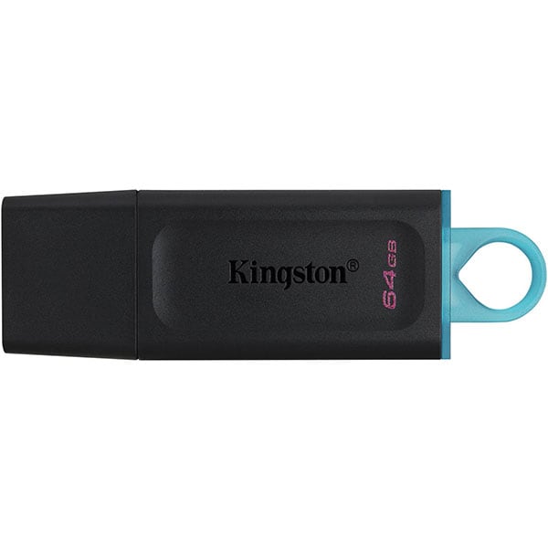 Memorie USB KINGSTON DataTraveler Exodia DTX/64GB, 64GB, USB 3.2, negru-albastru deschis