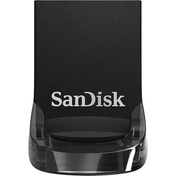 Memorie USB SANDISK Ultra Fit SDCZ430-064G-G46, 64GB, USB 3.1, negru