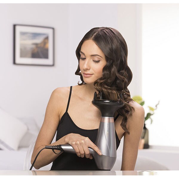 Uscator de par REMINGTON Keratin Protect AC8820, 2200W, 2 viteze, 3 trepte temperatura, gri