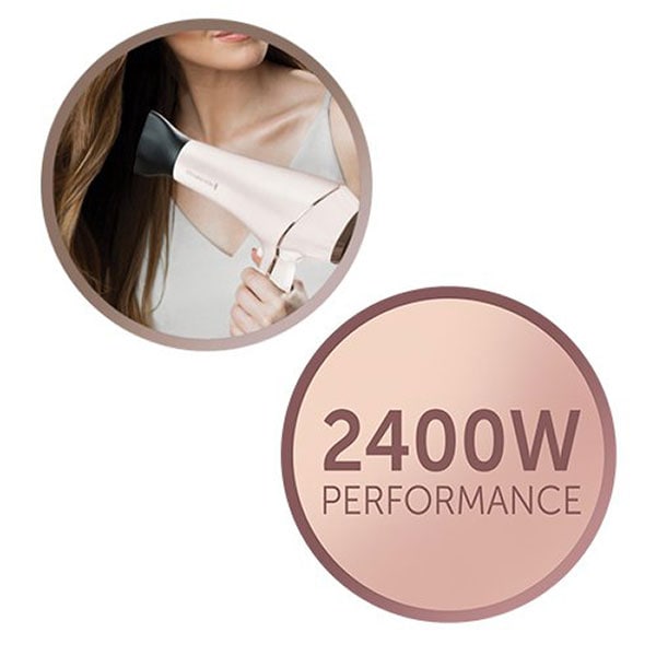 Uscator de par REMINGTON PROluxe AC9140, 2400W, 2 viteze, 3 trepte temperatura, auriu