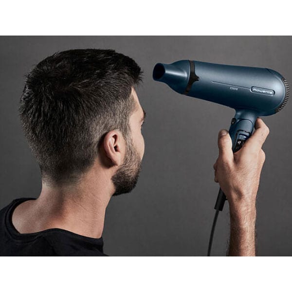 Uscator de par Rowenta Nomad CV4753F0, 2200W, 2 viteze, albastru