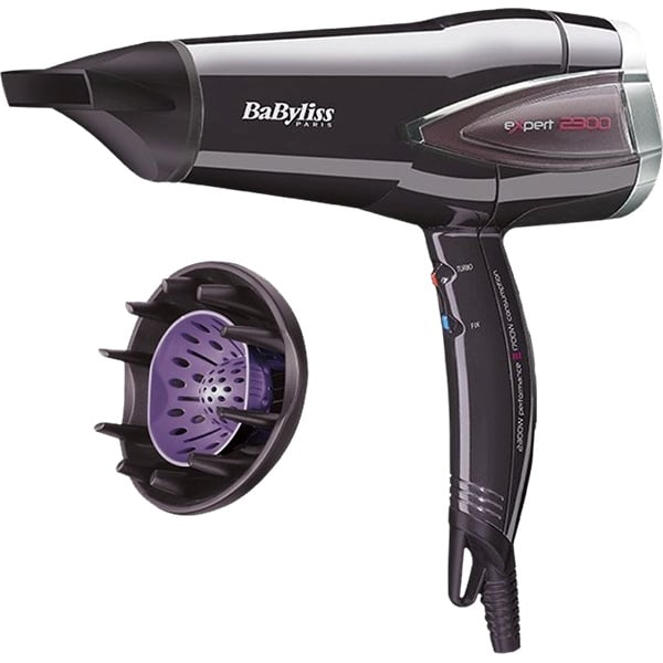Uscator de par BABYLISS Dryer Expert Protect D362E, 2300W, 3 trepte temperatura, maro