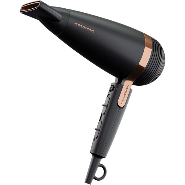Uscator de par GRUNDIG Natura Shine HD8080, 2300W, 2 viteze, negru