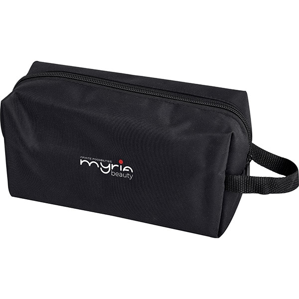 Set calatorie MYRIA MY4832: Uscator de par, 1200W, alb-roz + Pieptan, plastic, negru + Perie de par, plastic, negru