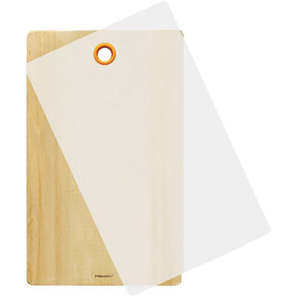 Tocator FISKARS Functional Form 1014229, 2 piese, 44x27cm, mesteacan, alb