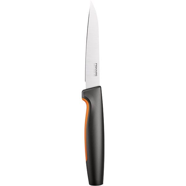 Cutit pentru decojit FISKARS Functional Form 1057542, otel, 11cm, negru