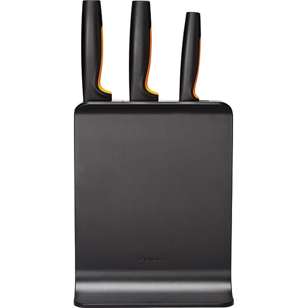 Set cutite FISKARS 1057555, 4 piese, 11-20cm, negru