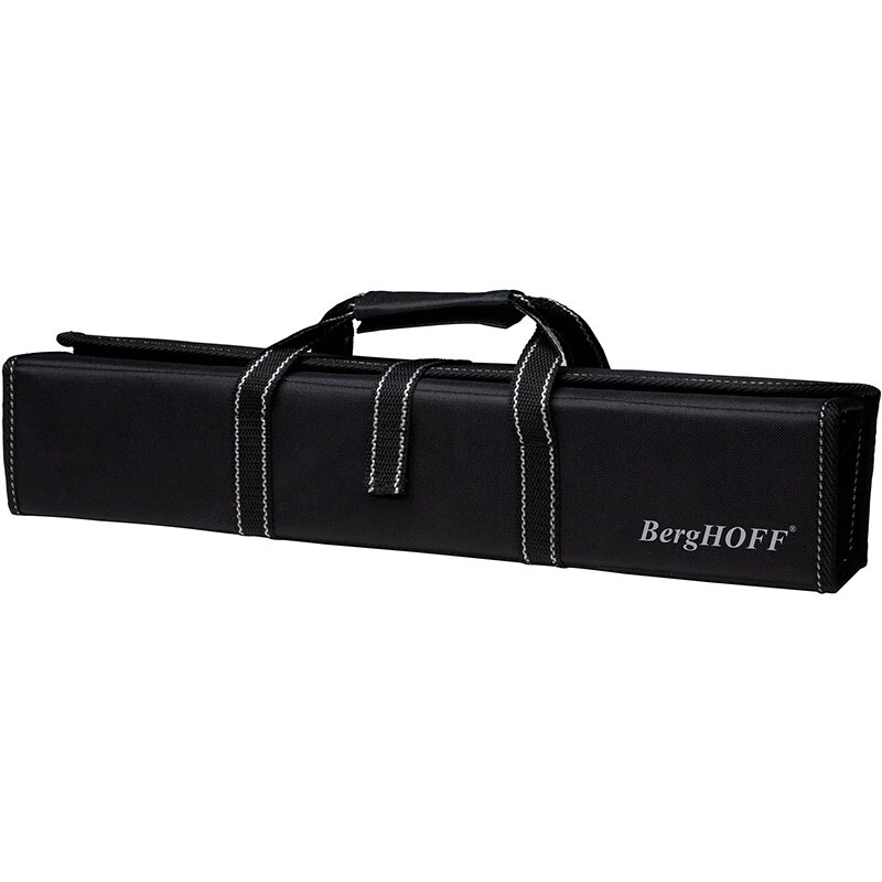 Set de ustensile pentru gratar BERGHOFF Cubo 1108187, 5 piese, inox, argintiu